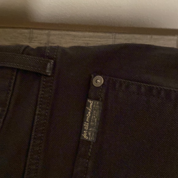 Black 7 for all of mankind paxtyn denim - Picture 4 of 4